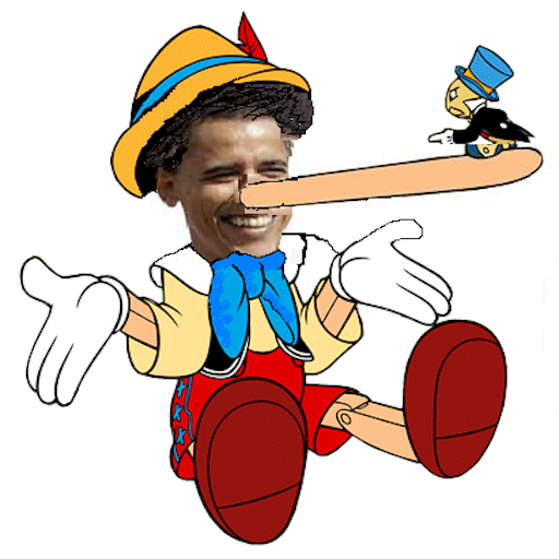 pinocchio, obama