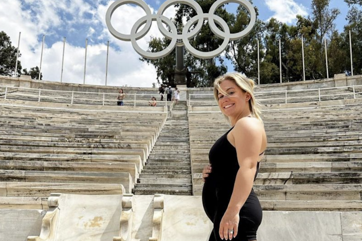 Olympic, pregnant