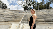 Olympic, pregnant