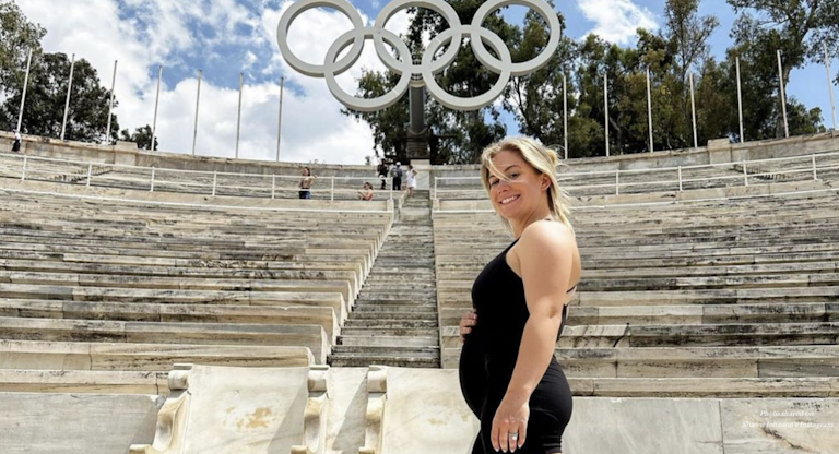 Olympic, pregnant