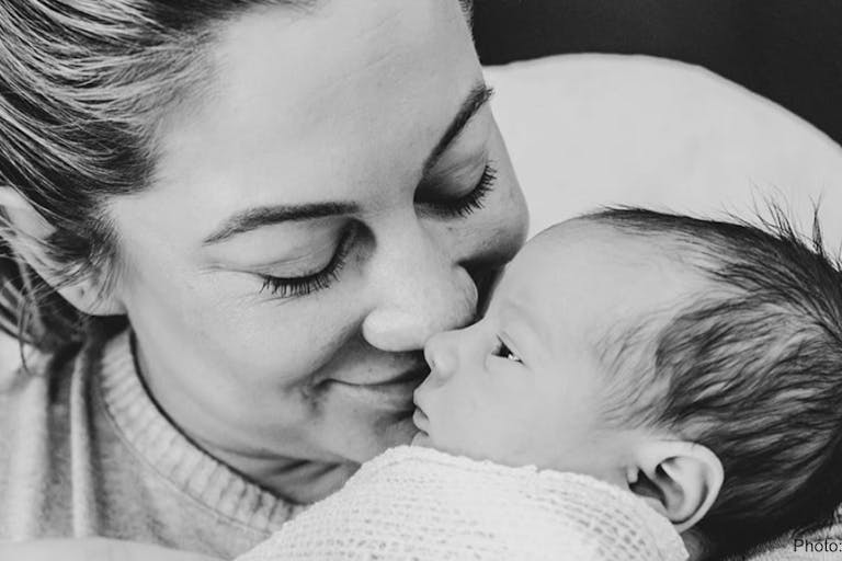 shawn johnson east baby