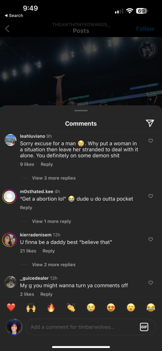 NBA player accused of coercing Instagram model to kill their preborn baby image