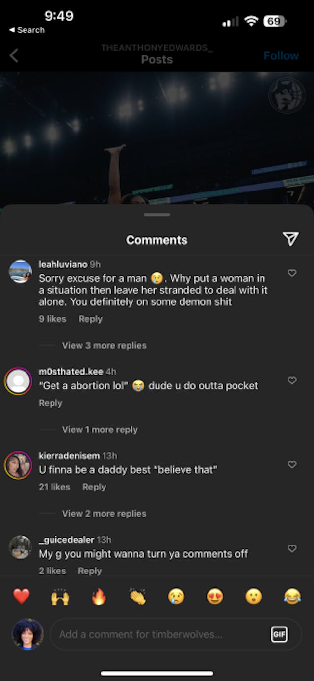 NBA player accused of coercing Instagram model to kill their preborn baby image