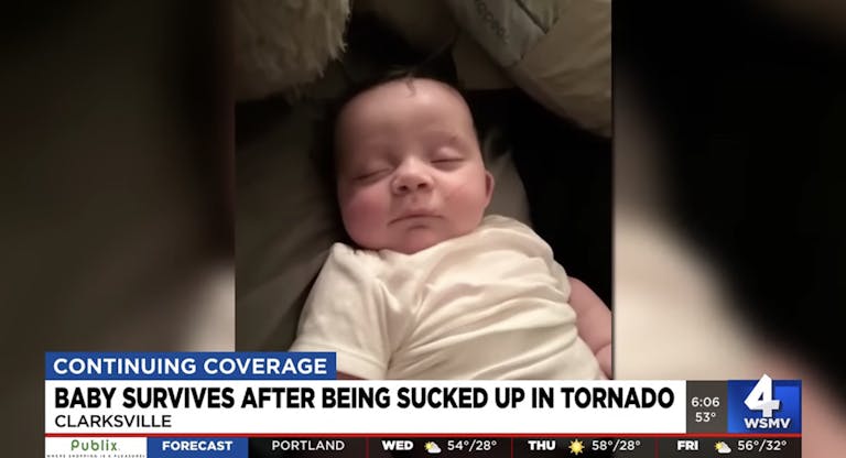 baby survives tornado