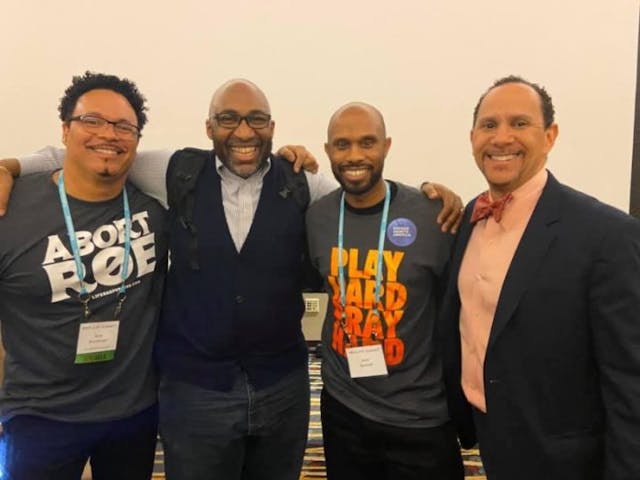 L to R: Ryan Bomberger, Arnold Culbreath, Sean Bennett, Dean Nelson