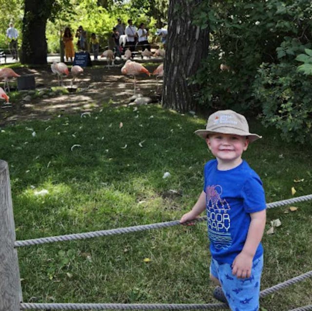 The author’s son (Photo: Deborah Barnes) The author’s son (Photo: Deborah Barnes)