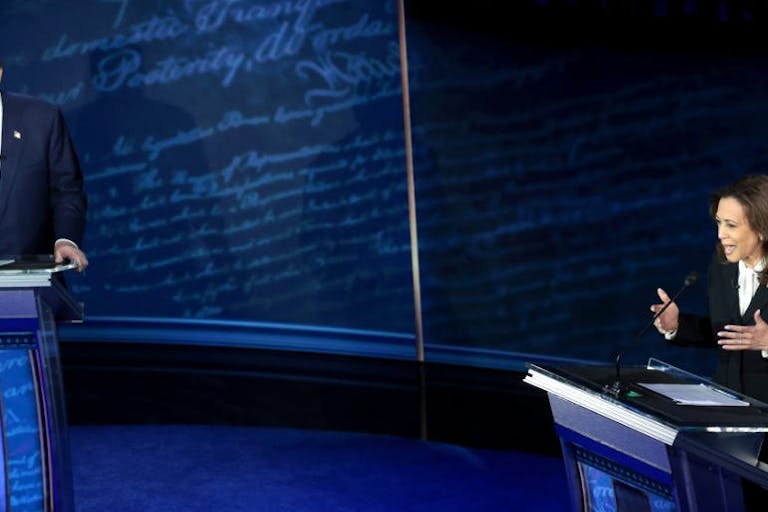 ABC News Hosts Presidential Debate Between Donald Trump And VP Kamala Harris At The National Constitution Center In Philadelphia