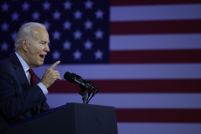 President Biden And VP Harris Attend DNC Event With Reproductive Rights Groups In D.C.