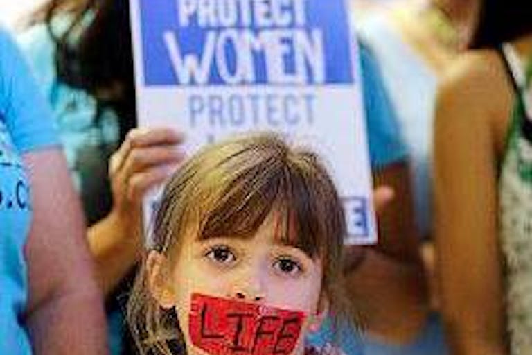 Pro-life, little girl