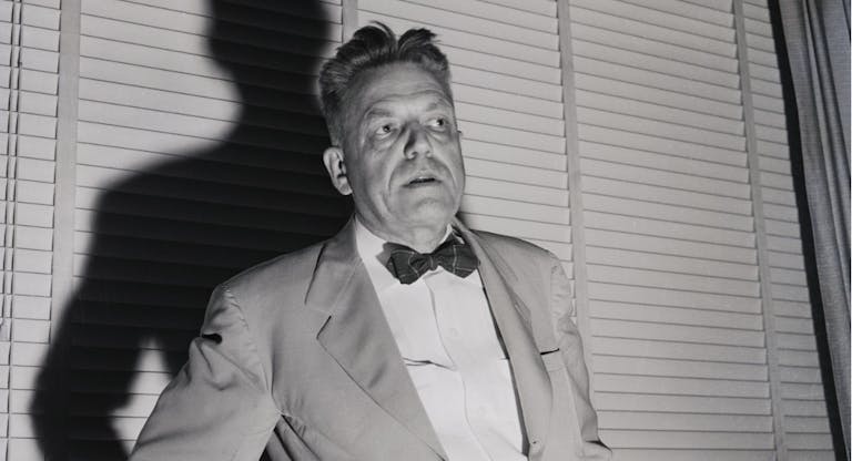 Dr. Alfred Kinsey in Press Conference