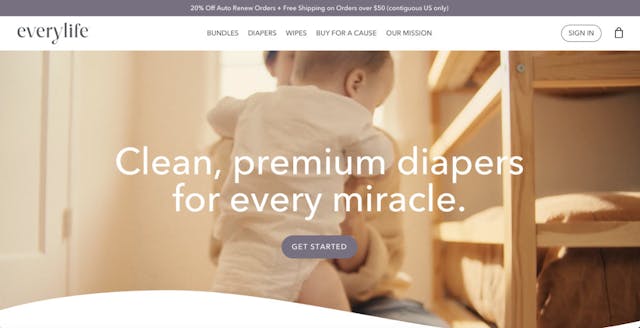 Screenshot: EveryLife.com