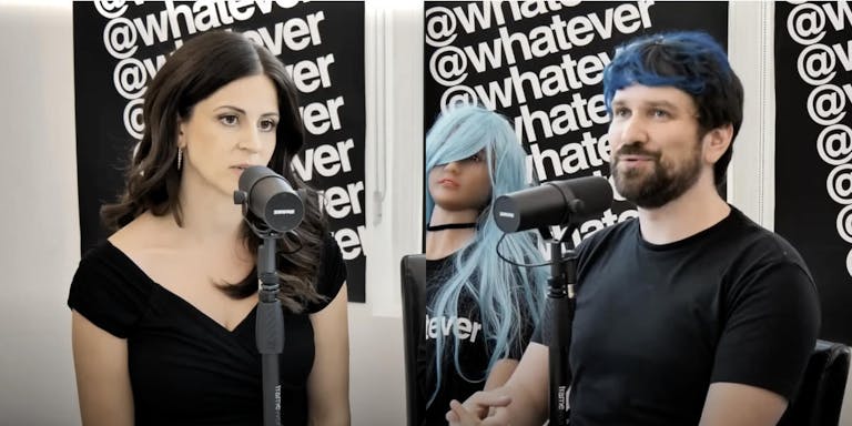 Lila Rose and Destiny whatever podcast