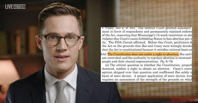 preborn, abortion is unconstitutional screenshot