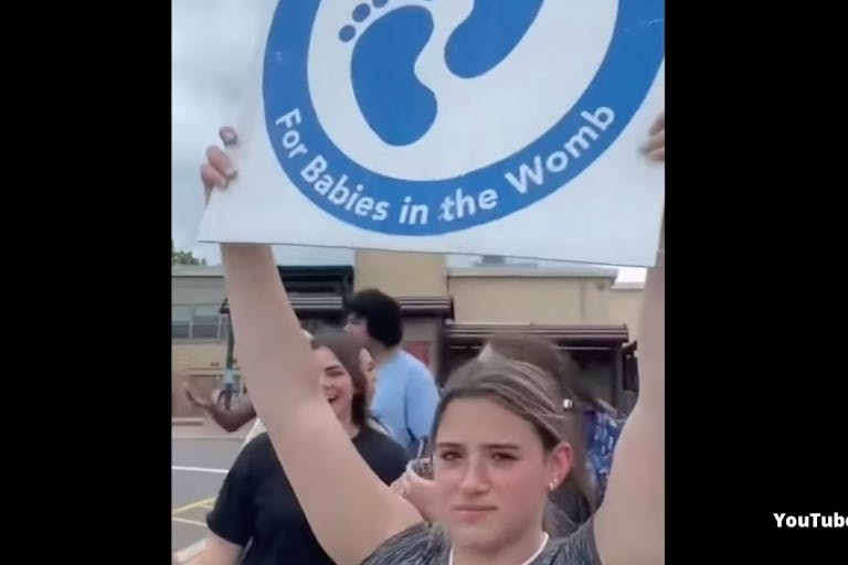 pro-life student, Nichole Pagano