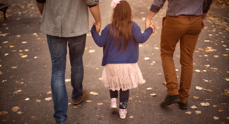 Gay Parents with daughter