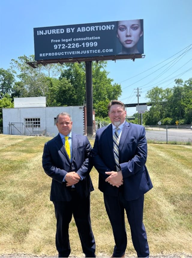 Reproductive Injustice attorney Mike Seibel and outside counsel Justin Hall to assist women injured by abortion Reproductive Injustice attorneys Mike Seibel and outside counsel Justin Hall to assist women injured by abortion