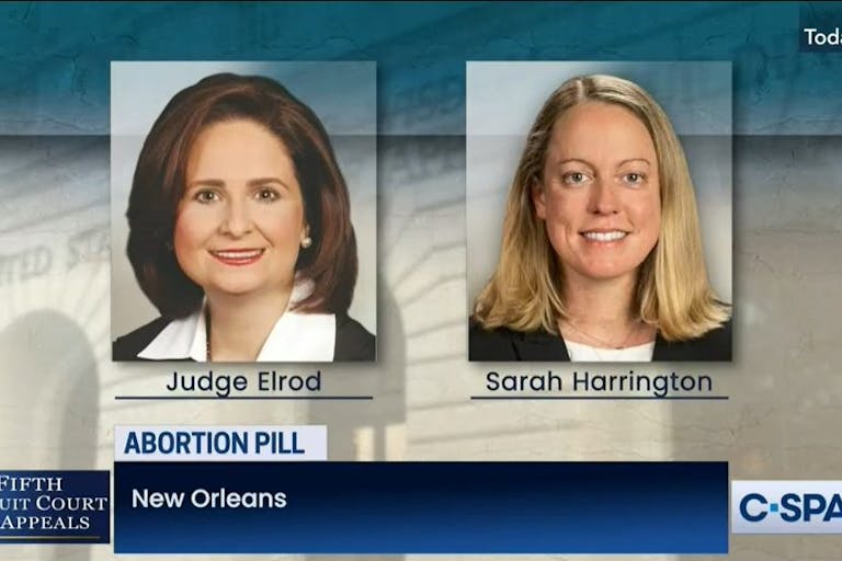 Judge Elrod scolds FDA legal Counsel Sarah Harrington in AHM v FDA abortion pill lawsuit at 5th Circuit