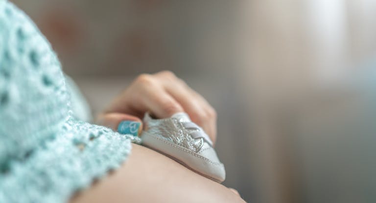 Pregnant Woman at Home