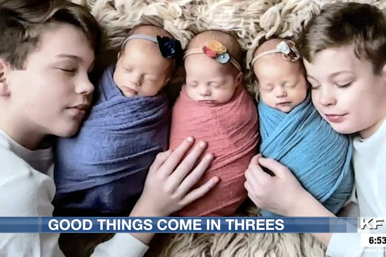 triplet girls mandan nd