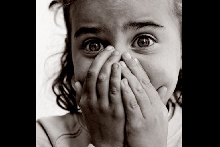Shocked child