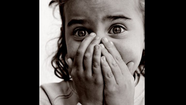 Shocked child