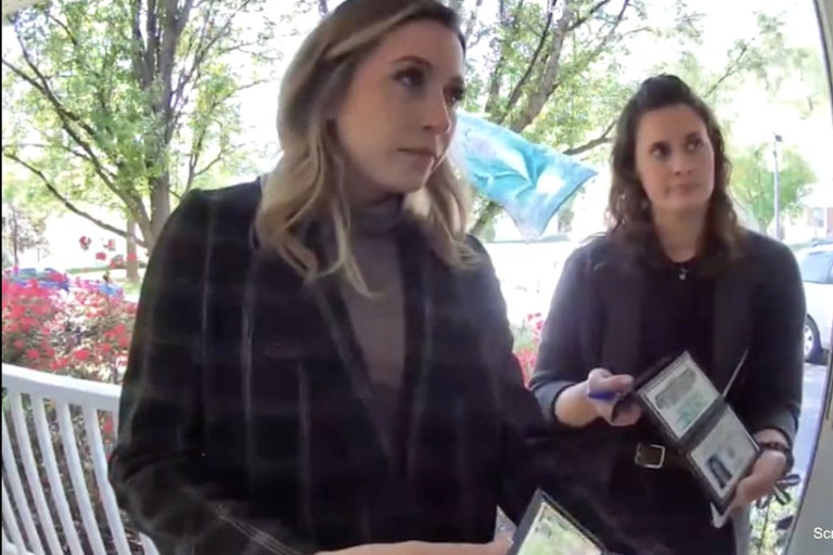 FBI agents visit childhood home pro-life