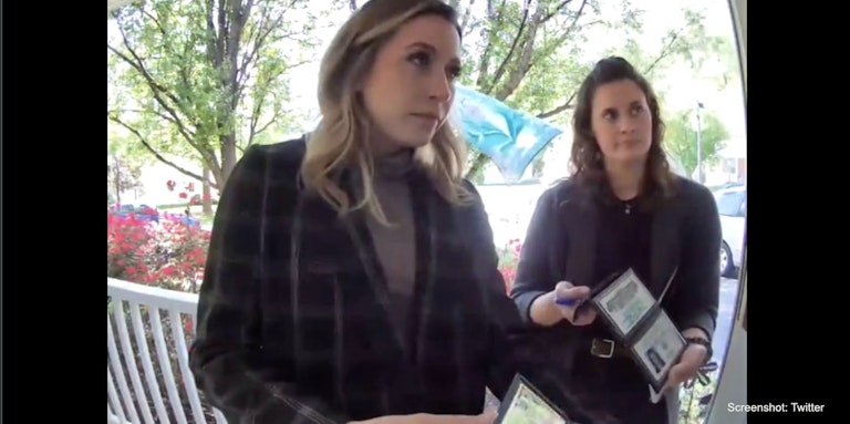 FBI agents visit childhood home pro-life