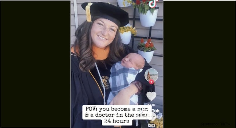 mom graduate phd