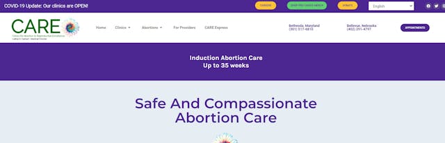 CARE clinic late abortions up to 35 weeks founded by LeRoy Carhart 051223 Imahe: CARE clinic late abortions up to 35 weeks founded by LeRoy Carhart 051223