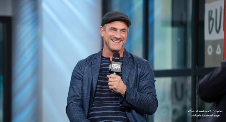 Photo shared on Christopher Meloni’s Facebook page.