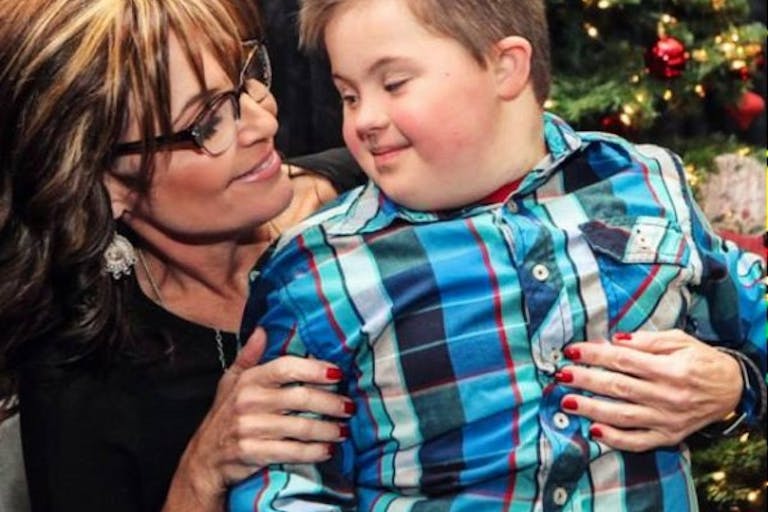 Sarah Palin, Down syndrome, Christmas, Good Tidings and Great Joy
