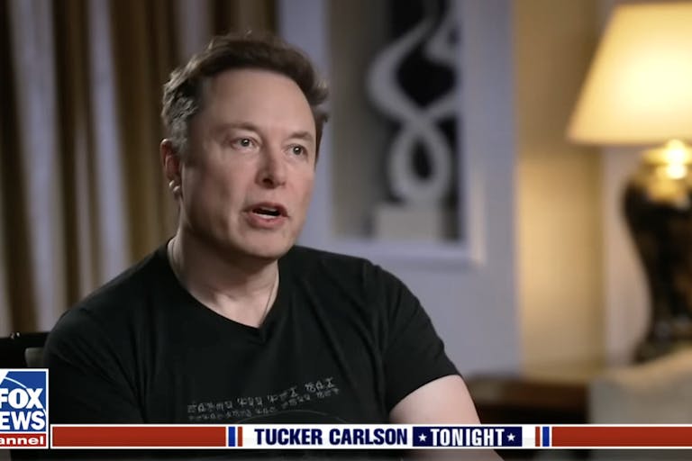 elon musk tucker carlson