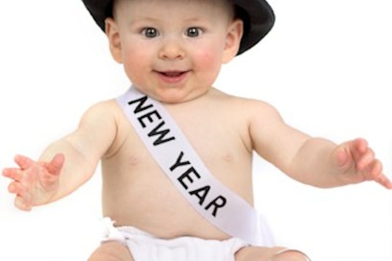 new years baby