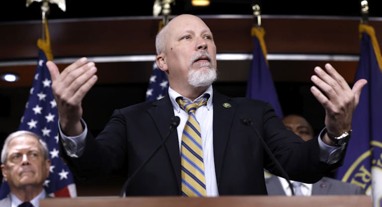 House Freedom Caucus Discusses The Debt Limit At A Press Conference On Capitol Hill