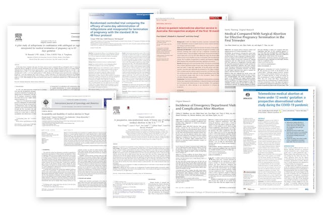 Studies used by New York Times claiming abortion pill safety Image: Studies used by New York Times claiming abortion pill safety