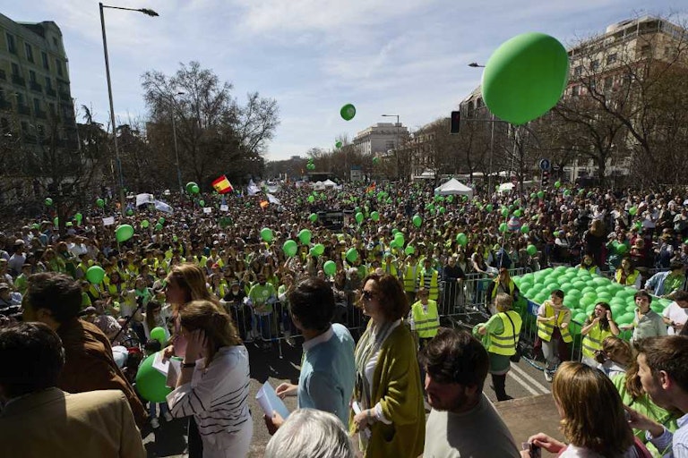Yes To Life’ 2023 Rally In Madrid