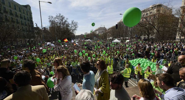 Yes To Life’ 2023 Rally In Madrid