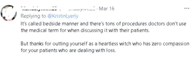 OB/GYN with history of malpractice angers Twitter users by equating miscarriage to abortion image