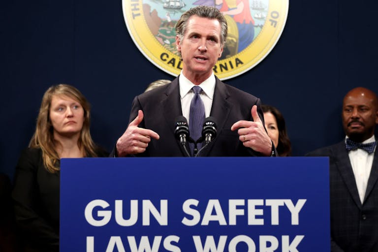 California Governor Newsom Announces New Gun Safety Legislation After String Of Mass Shootings In The State