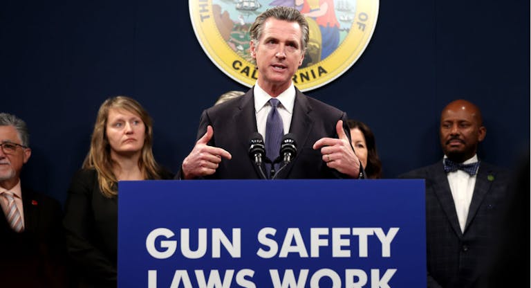 California Governor Newsom Announces New Gun Safety Legislation After String Of Mass Shootings In The State