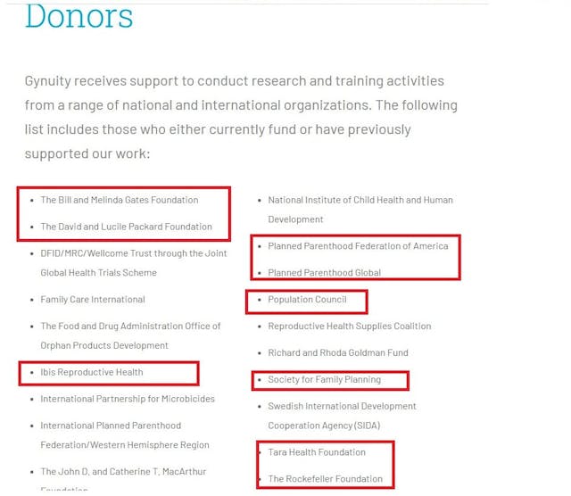 Gynuity Health Foundation funded by Gates Foundation Packard Ibis Tara Health Planned Parenthood Image: Gynuity Health Foundation funded by Gates Foundation Packard Ibis Tara Health Planned Parenthood