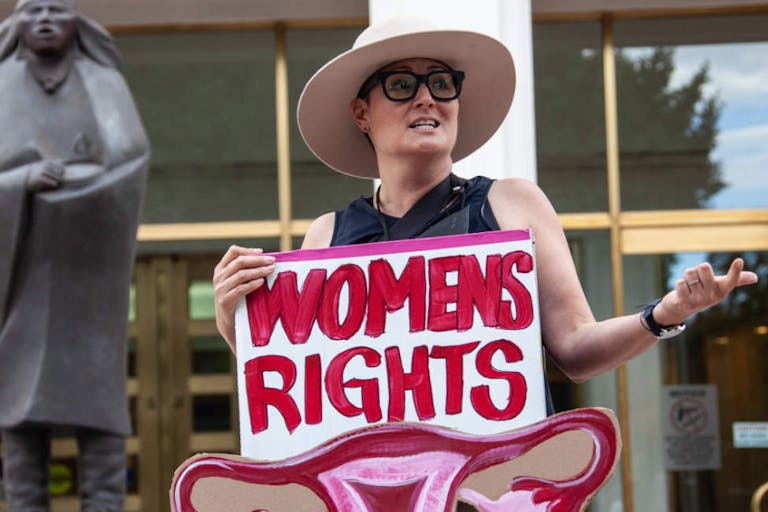 New Mexicans Protest In State Capitol Against U.S. Supreme Court Abortion Ruling