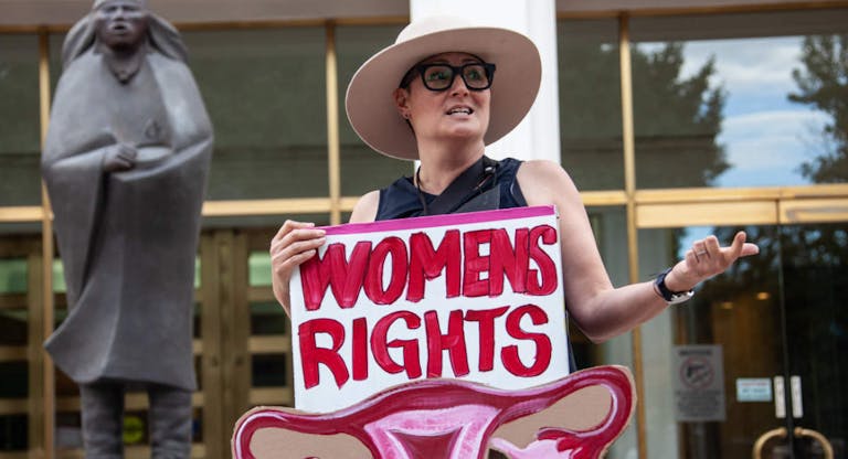 New Mexicans Protest In State Capitol Against U.S. Supreme Court Abortion Ruling