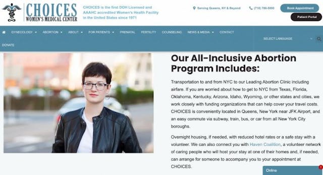 Abortion tourism: NY abortion business’s program ‘encourages’ out-of-state teens to come image