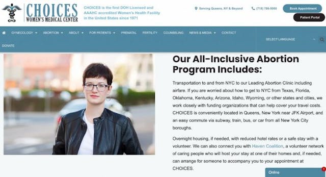 Abortion tourism: NY abortion business’s program ‘encourages’ out-of-state teens to come image