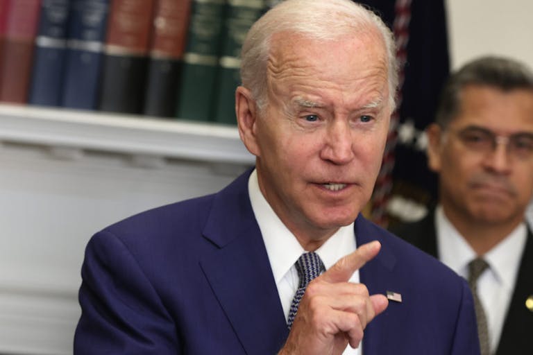 President Biden Discusses Protecting Reproductive Health Care Services At The White House