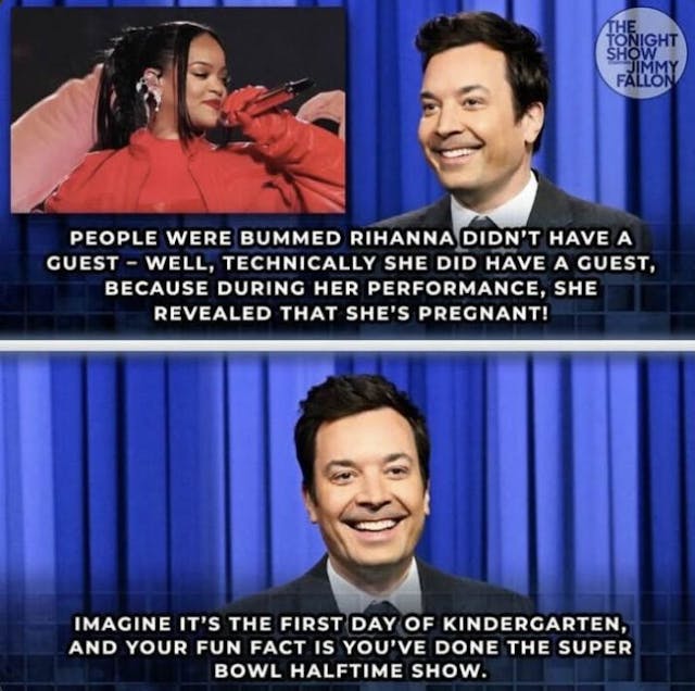 What Rihanna’s ‘surprise guest’ at the Super Bowl demonstrates image