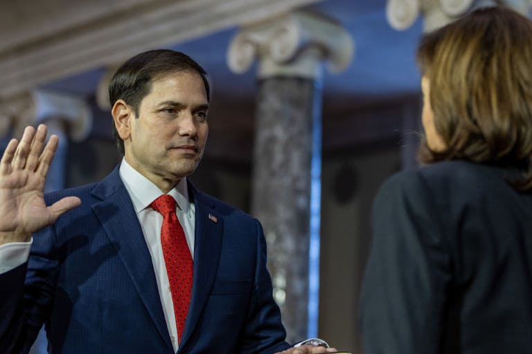 Newly-Elected Senators Attend Ceremonial Swearing-In Event At U.S. Capitol