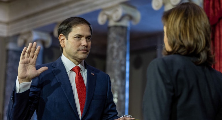 Newly-Elected Senators Attend Ceremonial Swearing-In Event At U.S. Capitol