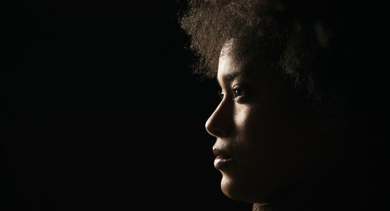 Profile of Woman
